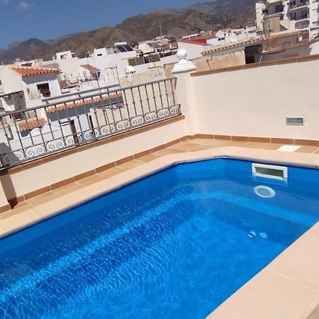 Atico Con Piscina Privada En El Corazon De Nerja! Villa Exterior photo